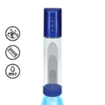 Pumped by Shots įkraunama intymi vakuuminė sistema Metallic Blue
