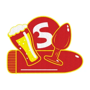 S-Line by Shots Woven Badge Carnival Edition – 7 cm