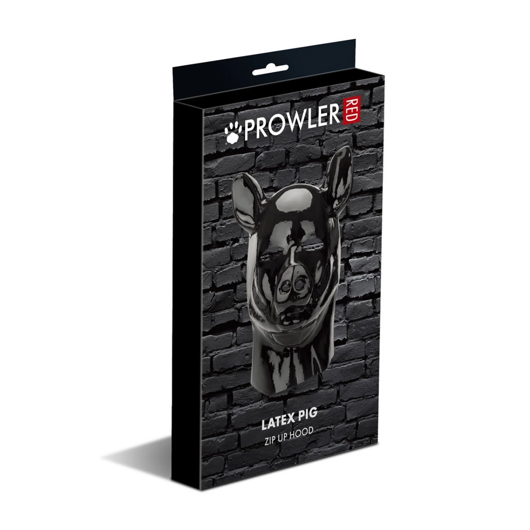 Prowler RED latekso kaukė su kiaulės knysle, juoda - Image 2