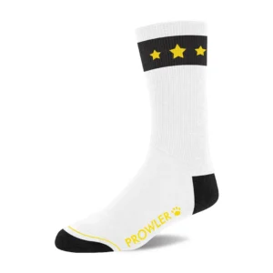 Prowler RED Gold Star Socks White/Black/Gold