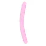 RealRock by Shots Crystal Clear Double Intimate 34 cm (skaidrus)