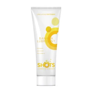Shots Lubes Banana vandens pagrindo lubrikantas, 100 ml