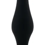 Shots Toys Sinner Gear mažas analinis kaištis su ergonomiška rankena, juodas