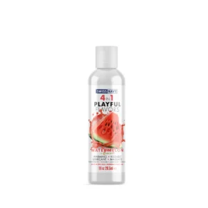 Swiss Navy 4-in-1 arbūzo skonio lubrikantas, 30 ml