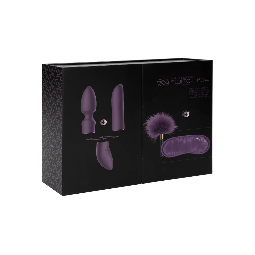 Switch by Shots Pleasure Kit #4 — 10 režimų silikoninis rinkinys