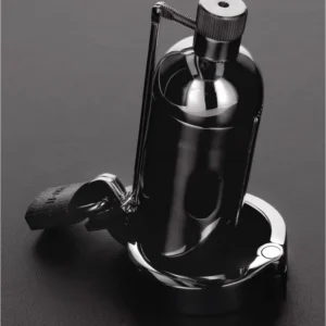 Steel by Shots Advanced Chastity System su užrakinamu 7 mm kištuku