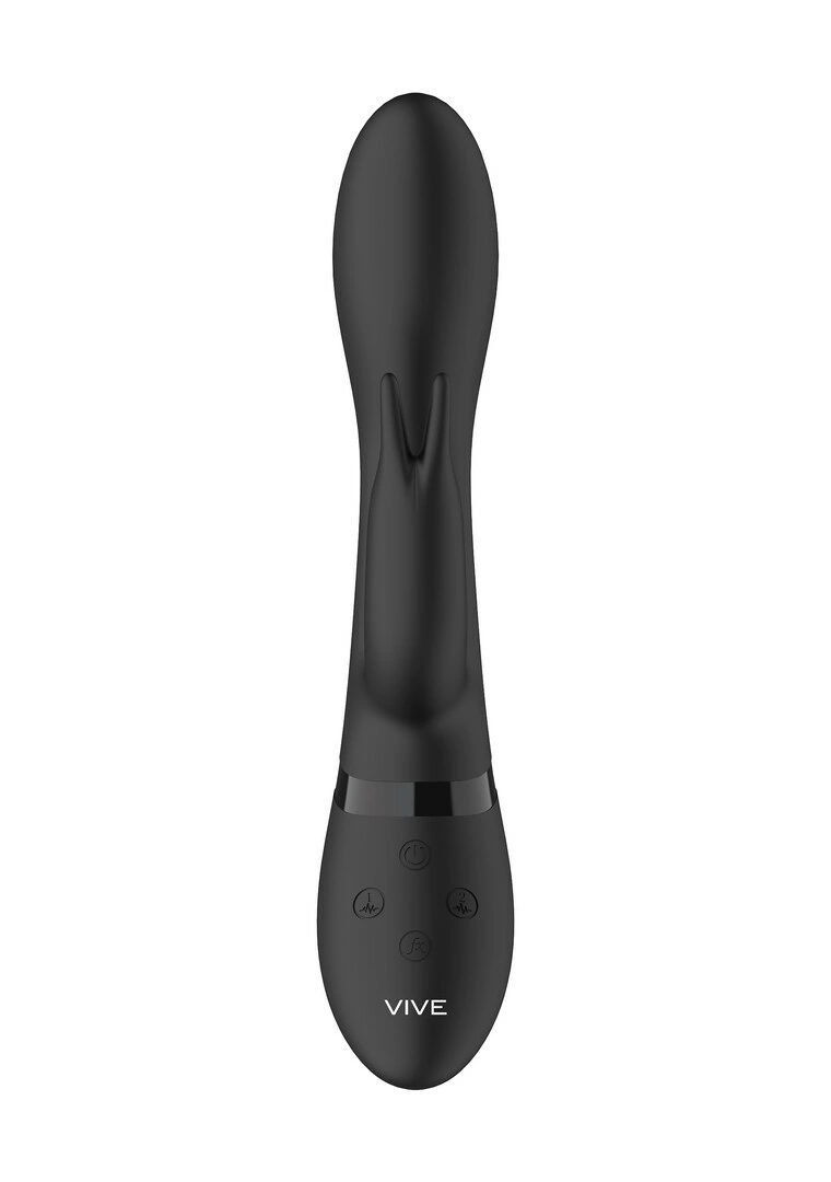 VIVE by Shots Dual-Ended Wand Vibrator Black - Image 4