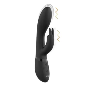 VIVE by Shots Dual-Ended Wand Vibrator Black