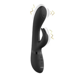 VIVE by Shots Pulse G-spot Dual Action Device Black