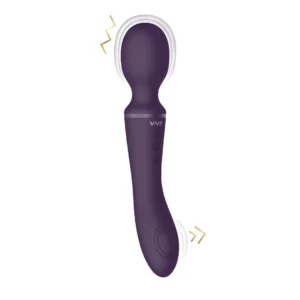 VIVE by Shots dvikryptis lazdelės masažuoklis — Purple