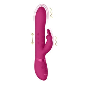 VIVE by Shots Stimulating Beads Pink – 3 variklių