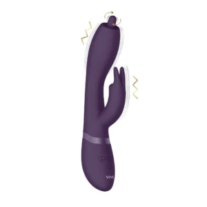 VIVE by Shots Pinpoint Rotating Rabbit Violetinė – 3 motorai