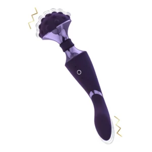 VIVE by Shots Shiatsu Flexible Massager Wand – violetinė