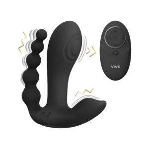 VIVE by Shots Pulse Wave Dual Motor vibratorius, juodas