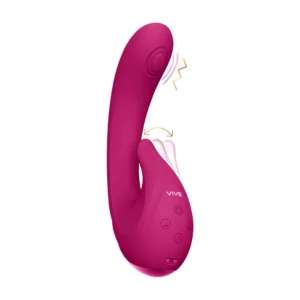 VIVE by Shots Miki Pulse Wave Triple Motor Pink