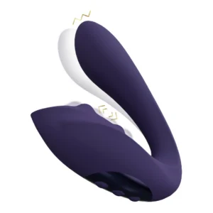 VIVE by Shots Yuki Dual motor intymus prietaisas, violetinis