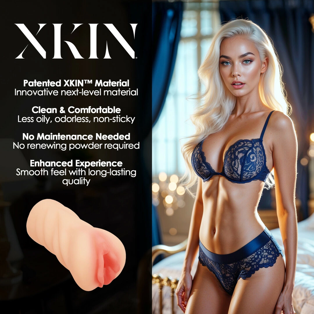 XKIN by Shots Blonde Desire Alessia TPE Medium 199g - Image 5