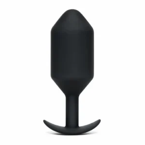 B-Vibe Snug Plug 7 analinis kaištis, 600 g, juodas, XL