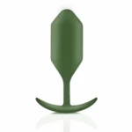 B-Vibe Snug Plug 4 analinis kaištis, žalias, 257 g