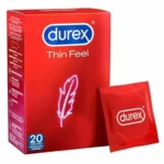 Durex Thin Feel plonas prezervatyvas, 0,055 mm, 20 vnt.