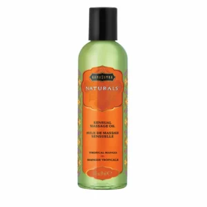 KamaSutra Naturals masažo aliejus, mangų aromato, 59 ml