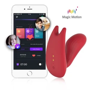 Magic Motion Umi dėvimas vibratorius su dviem varikliais, rožinis
