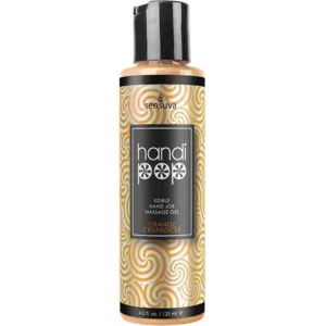 Sensuva Handipop masažo gelis, apelsinų ir grietinėlės kvapo, 125 ml