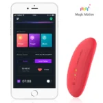 Magic Motion Nyx — nešiojamas išmanus vibruojantis priet. (rož.)
