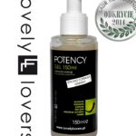Lovely Lovers Potency Gel vandens pagrindo gelis su guarana, 150 ml