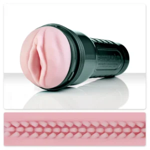 Fleshlight Vibro automatinis masturbatorius, rožinis, 25,5 cm