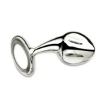 njoy Pure Plug 2.0 analinis kaištis, 8,9 cm, sidabrinis