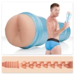 Fleshlight Brent Corrigan Bliss rankinis masturbatorius, mėlynu korpusu
