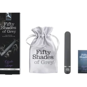 Fifty Shades of Grey Charlie Tango klasikinis vibratorius, juodas, 18,4 cm