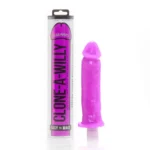 Clone A Willy vibruojančio dildo gamybos rinkinys, violetinis