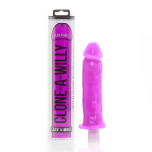 Clone A Willy vibruojančio dildo gamybos rinkinys, violetinis