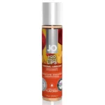 System Jo H2O Peachy Lips vandens pagrindo lubrikantas, persikų aromato, 30 ml