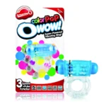 The Screaming O ColorPop O Wow vibruojantis penio žiedas, neoninis mėlynas