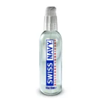 Swiss Navy silikono pagrindo lubrikantas su pompa, 118 ml