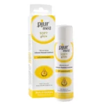 pjur MED Soft Glide silikono pagrindo lubrikantas su simondsijų aliejumi, 100 ml