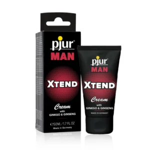 pjur Man Xtend kūno kremas su ginkmedžio ir ženšenio ekstraktais, 50 ml