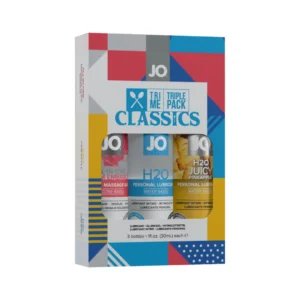 System Jo Tri Me Classics lubrikantų rinkinys, 3 x 30 ml