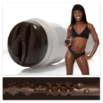 Fleshlight Ana Foxxx Silk rankinis masturbatorius, šokolado spalvos