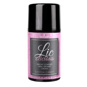 Sensuva Lic-o-licious valgomas oralinis kremas, cukraus vatos skonio, 50 ml