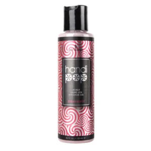 Sensuva Handipop masažo gelis, braškių skonio, 125 ml