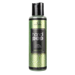 Sensuva Handipop masažo gelis, žaliųjų obuolių, 125 ml