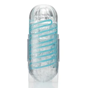 Tenga Spinner 01 Tetra rankinis masturbatorius, skaidrus