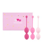 FeelzToys FemmeFit Advanced Kėgelio kamuoliukai, 3 dalių, įvairiaspalviai
