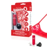 The Screaming O Charged Remote Panty System Red