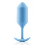 B-Vibe Snug Plug 3 analinis kaištis su svoriu, turkio spalvos, 12,7 cm