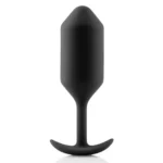 B-Vibe Snug Plug 3 analinis kaištis, juodas, 180 g
